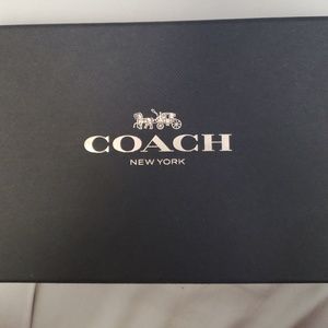 Coach black clutch